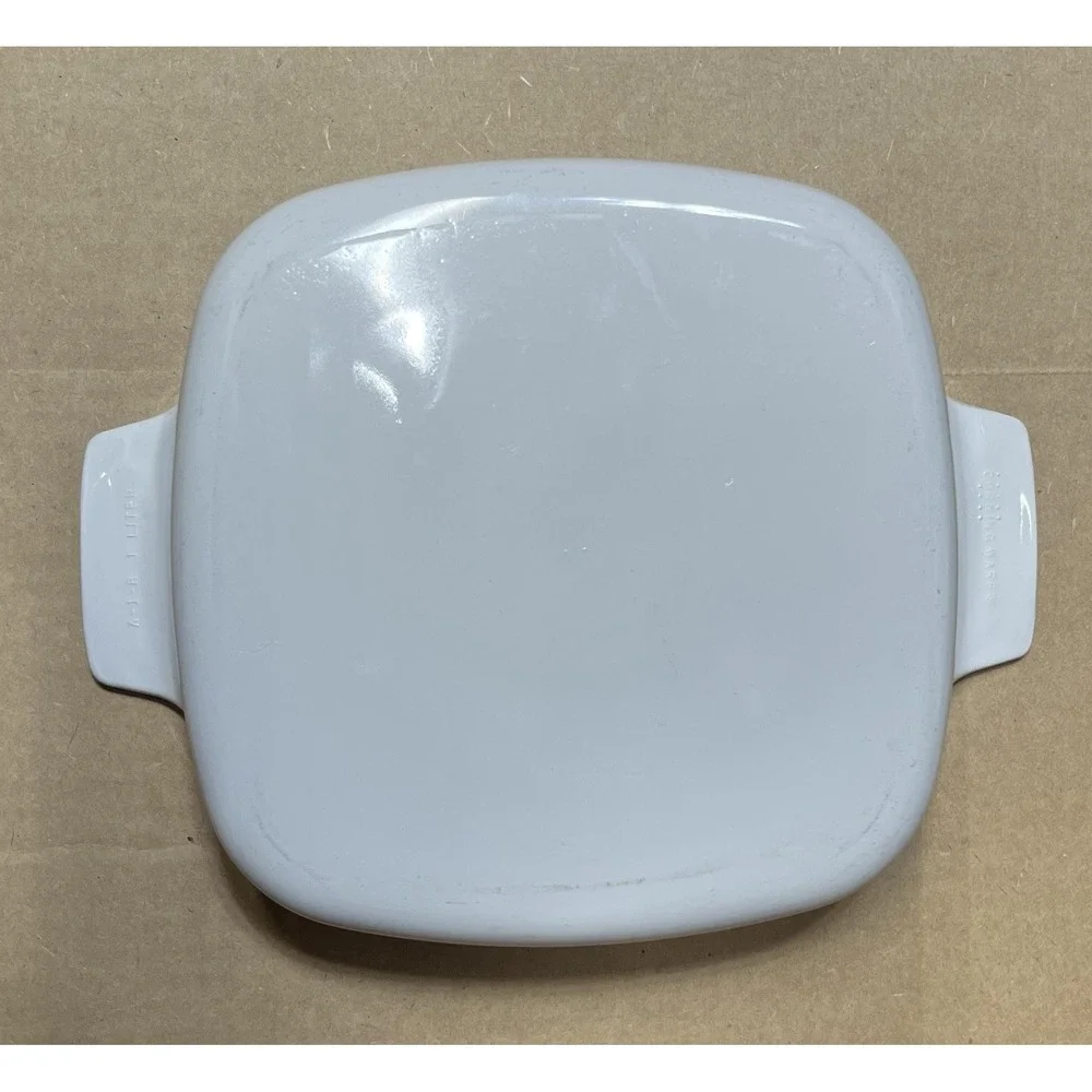 Corning Ware A-1-B Casserole Dish 1 Liter Abundance Fruit Pattern Square Baking‎